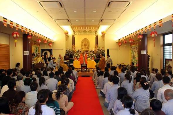 Vietnamese Buddhists celebrate Buddha’s Birthday in Japan
